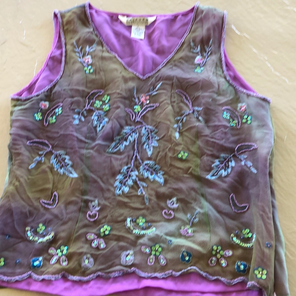 John Paul Richard pull over a blouse